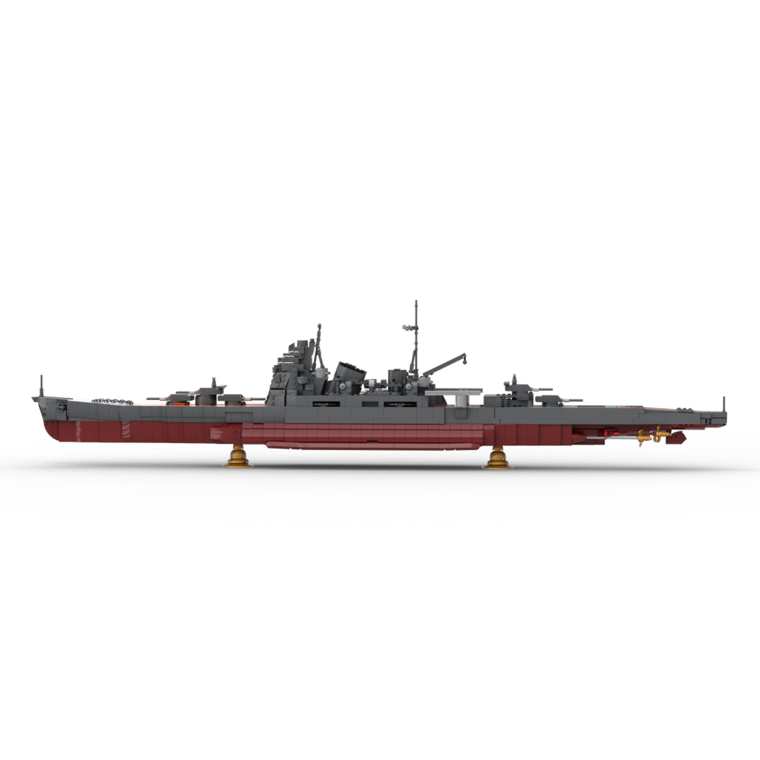 1:200 Scale IJN Chokai Takao-Class Heavy Cruiser Building Blocks