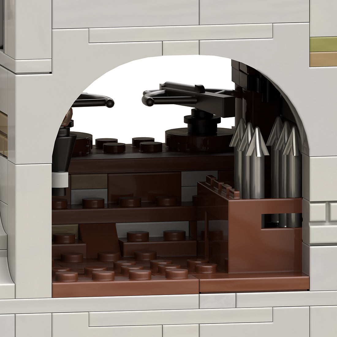 MOC-269330 Black Falcon's Outpost Castle Building Blocks