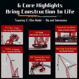 1/80 Scale Heavy Construction SK6000 Crane Building Blocks - LesDiy - Crane - 
