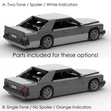 1980s German Grand Touring Coupe Building Blocks (Gobricks)-LesDiy-Building Blocks-1x building section (1x 1473 parts)