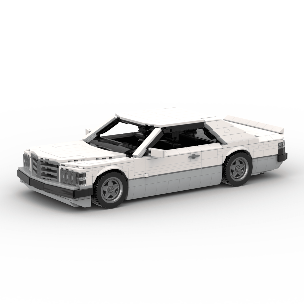 1980s German Grand Touring Coupe Building Blocks (Gobricks)-LesDiy-Building Blocks-1x building section (1x 1473 parts)