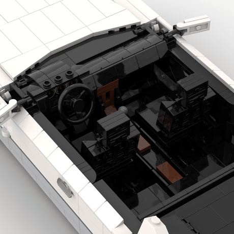 1980s German Grand Touring Coupe Building Blocks (Gobricks)-LesDiy-Building Blocks-1x building section (1x 1473 parts)