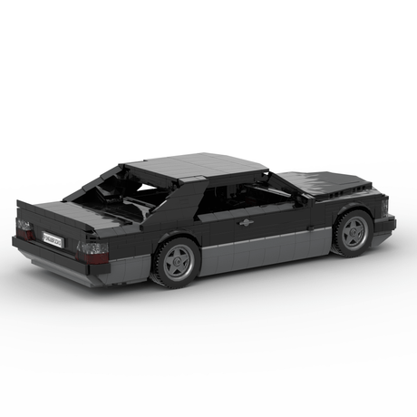 1980s German Grand Touring Coupe Building Blocks (Gobricks)-LesDiy-Building Blocks-1x building section (1x 1473 parts)