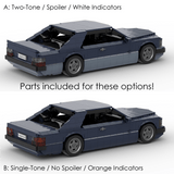 1980s German Grand Touring Coupe Building Blocks (Gobricks)-LesDiy-Building Blocks-1x building section (1x 1473 parts)