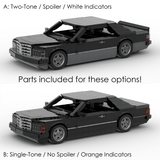 1980s German Grand Touring Coupe Building Blocks (Gobricks)-LesDiy-Building Blocks-1x building section (1x 1473 parts)