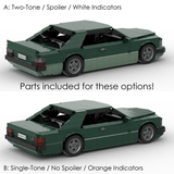 1980s German Grand Touring Coupe Building Blocks (Gobricks)-LesDiy-Building Blocks-1x building section (1x 1473 parts)