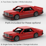 1980s German Grand Touring Coupe Building Blocks (Gobricks)-LesDiy-Building Blocks-1x building section (1x 1473 parts)