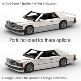 1980s German Grand Touring Coupe Building Blocks (Gobricks)-LesDiy-Building Blocks-1x building section (1x 1473 parts)