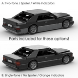 1980s German Grand Touring Coupe Building Blocks (Gobricks)-LesDiy-Building Blocks-1x building section (1x 1473 parts)