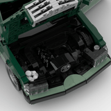 1980s German Grand Touring Coupe Building Blocks (Gobricks)-LesDiy-Building Blocks-1x building section (1x 1473 parts)