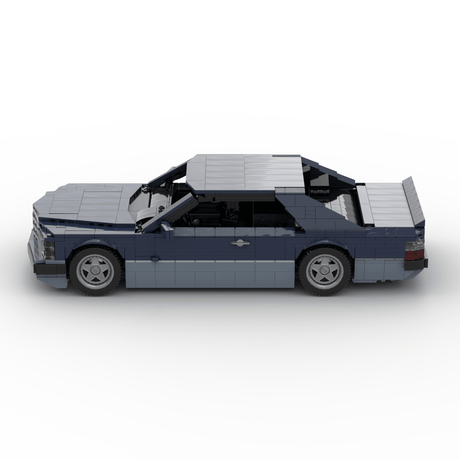 1980s German Grand Touring Coupe Building Blocks (Gobricks)-LesDiy-Building Blocks-1x building section (1x 1473 parts)