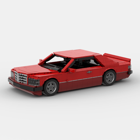 1980s German Grand Touring Coupe Building Blocks (Gobricks)-LesDiy-Building Blocks-1x building section (1x 1473 parts)
