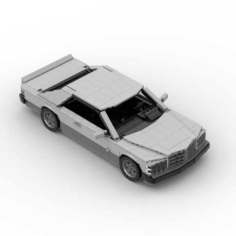 1980s German Grand Touring Coupe Building Blocks (Gobricks)-LesDiy-Building Blocks-1x building section (1x 1473 parts)