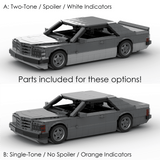 1980s German Grand Touring Coupe Building Blocks (Gobricks)-LesDiy-Building Blocks-1x building section (1x 1473 parts)