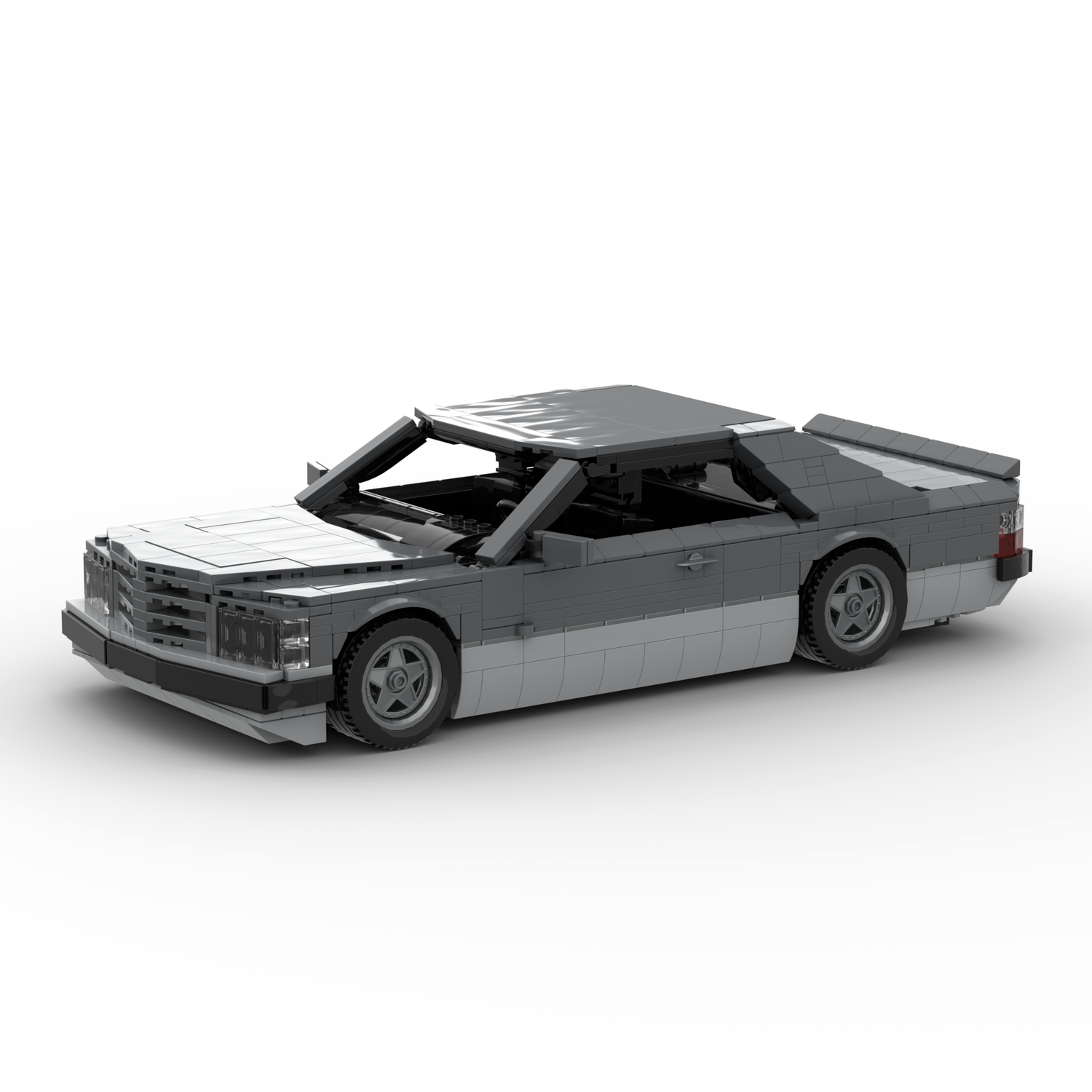 1980s German Grand Touring Coupe Building Blocks (Gobricks)