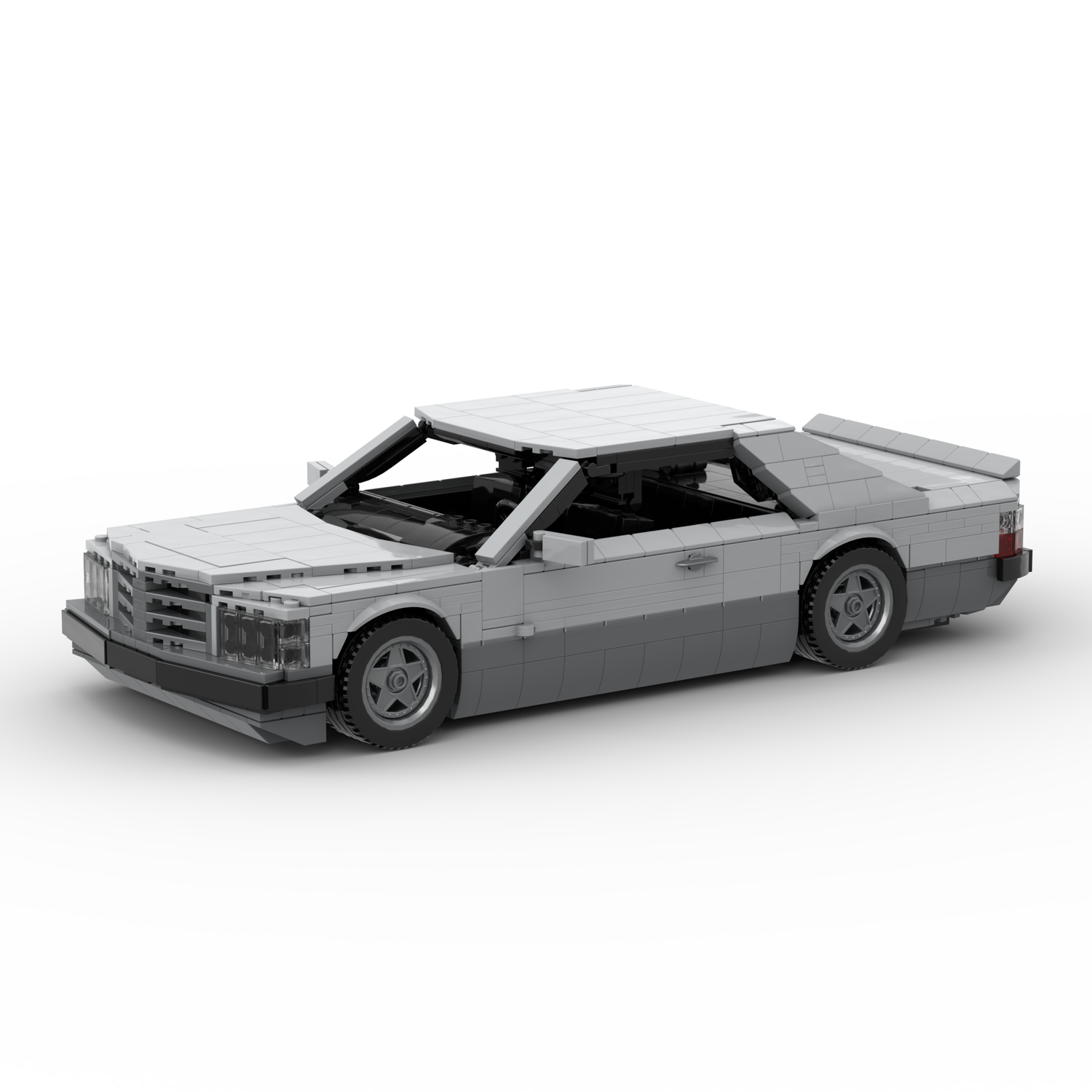 1980s German Grand Touring Coupe Building Blocks (Gobricks)