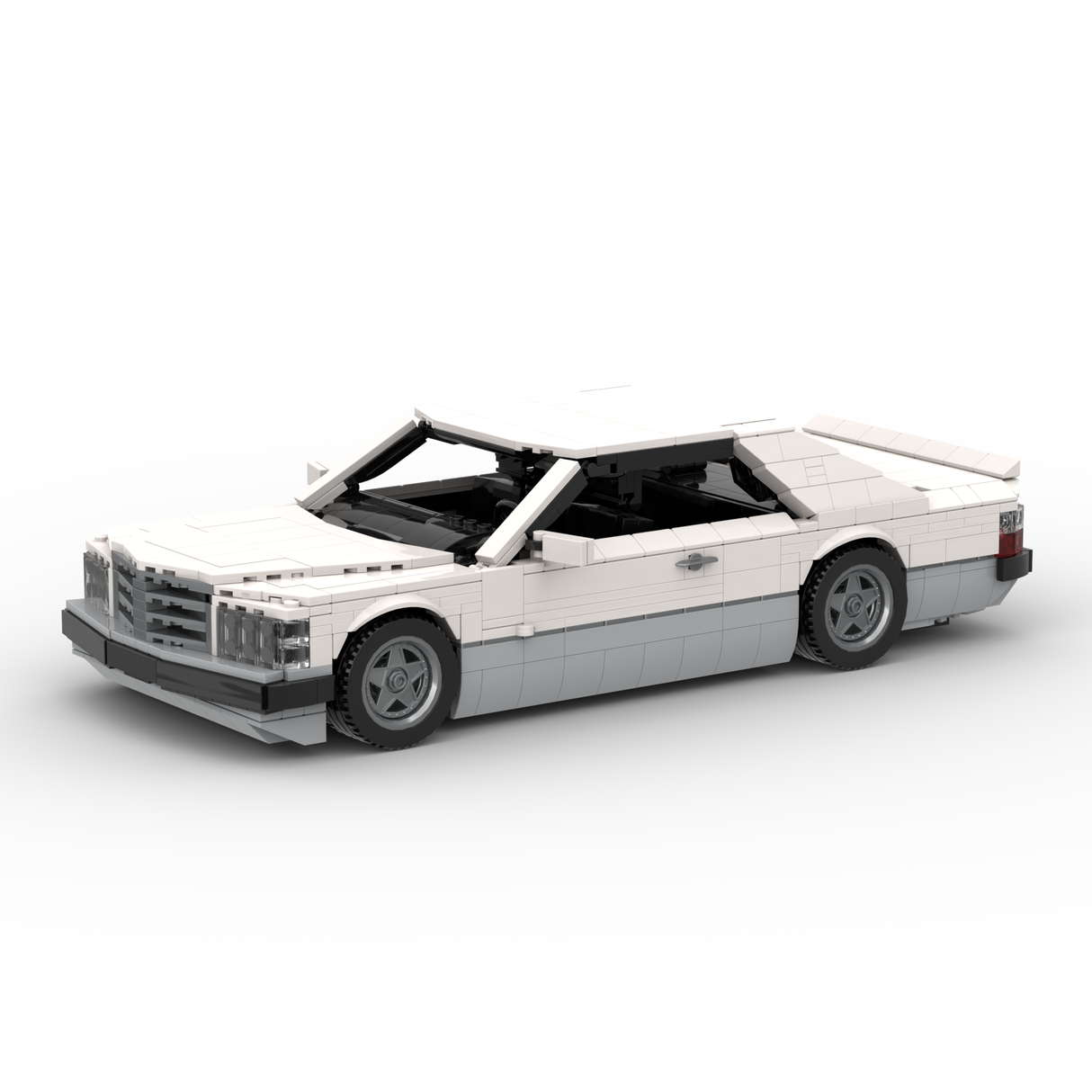 1980s German Grand Touring Coupe Building Blocks (Gobricks)