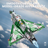 Mocsage MOC-96165 French Military Aviation Fighter Building Blocks