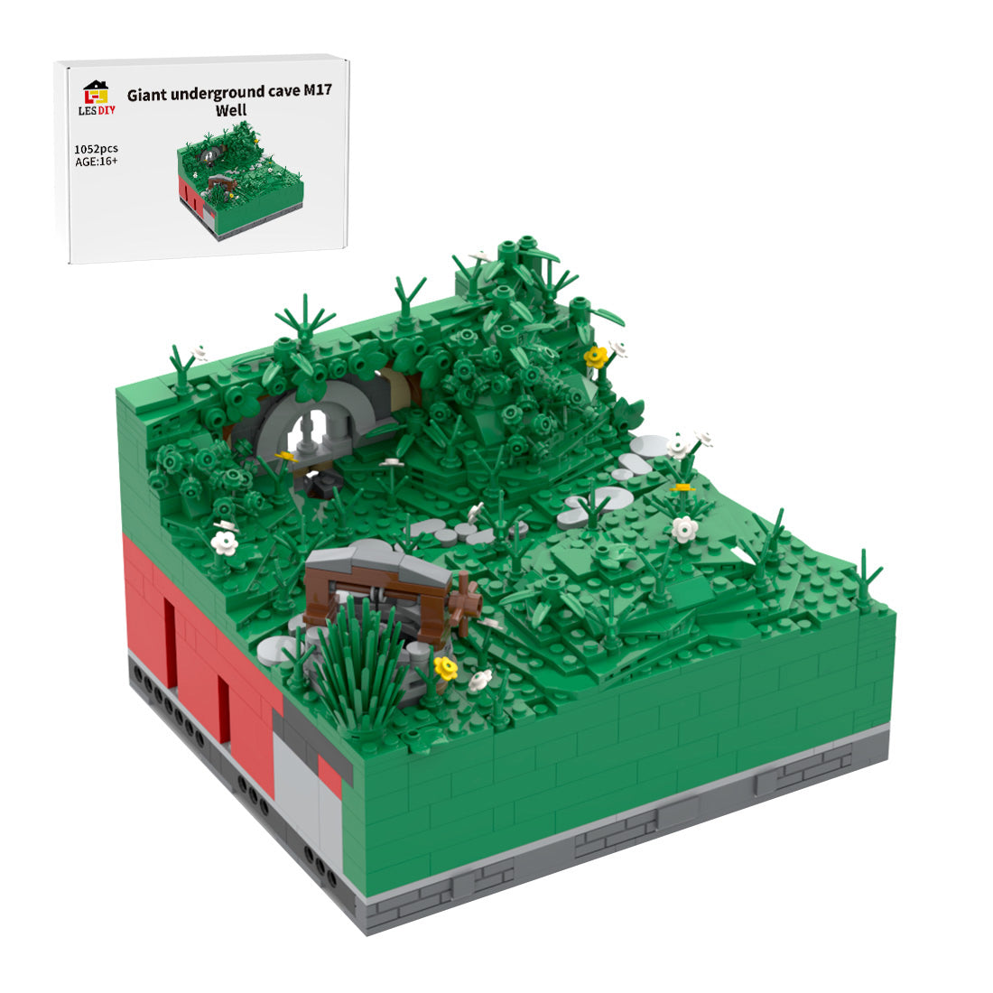 Medieval Cavern Dwelling M17 Modular Building Blocks