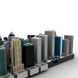 MOC-231668 1/800 Scale New York Midtown Broadway Theatre District Building Blocks