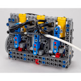 MOC-157730 + MOC-164704 3-Cylinder Pneumatic Engine & Hand Pump Building Blocks