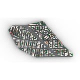 MOC-225884 1/2000 Scale Lower Manhattan - WestVillage Module 2 Building Blocks