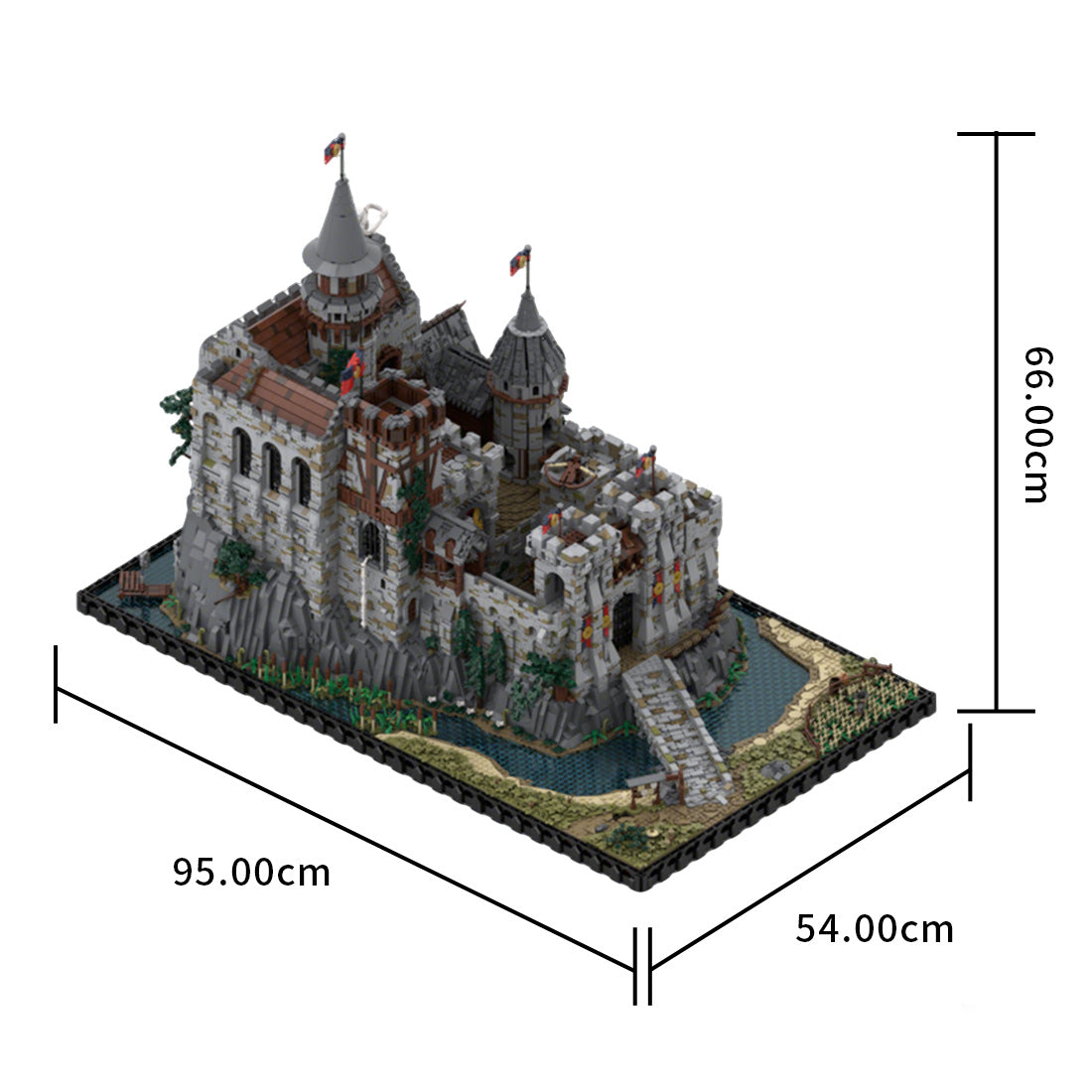 MOC-206892 Medieval Castle Building Blocks
