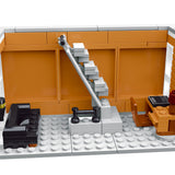 Mocsage Street Scene MOC European Department Corner Store with Light Building Blocks