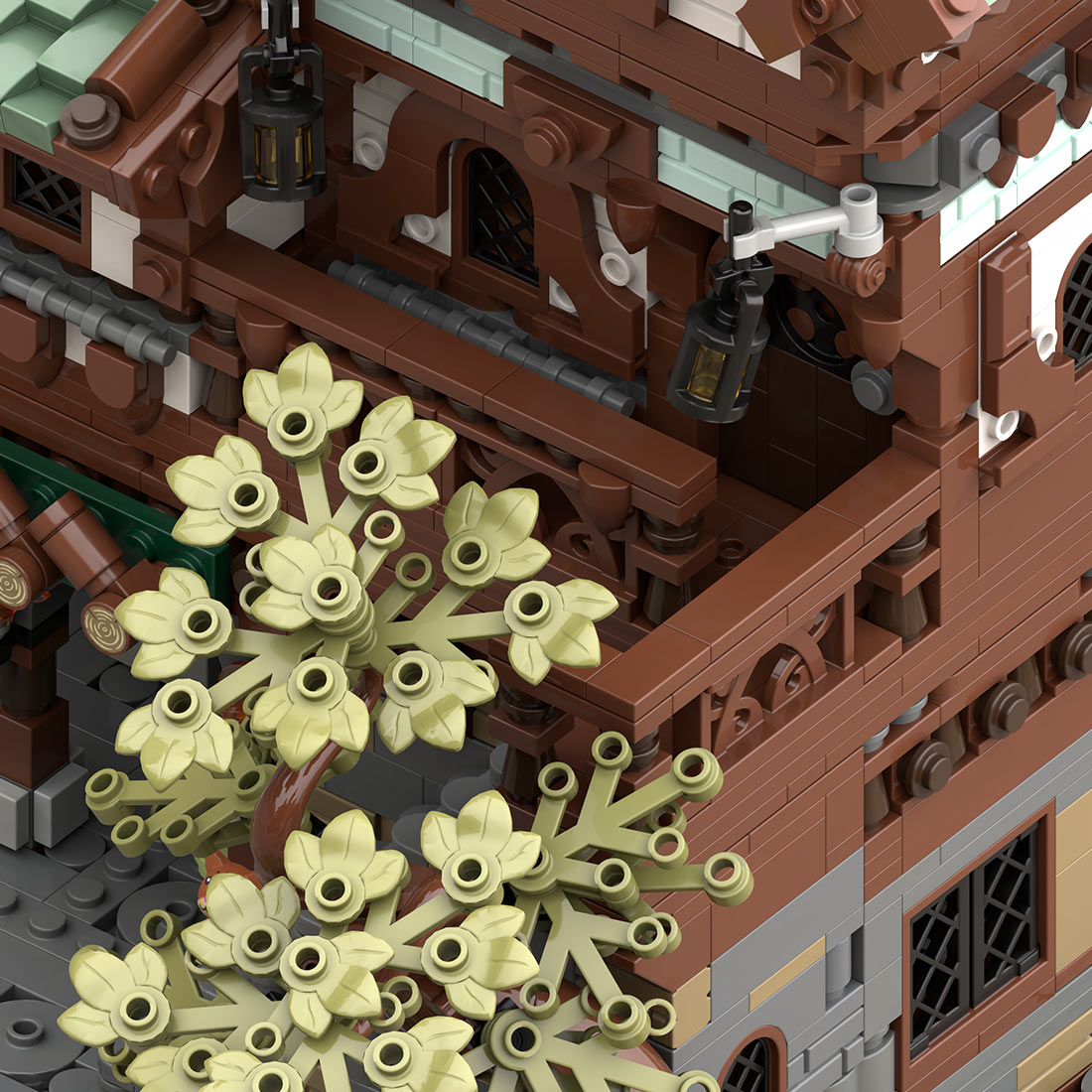 MOC-263858 The Craftsman's Woodwright Medieval Building Blocks