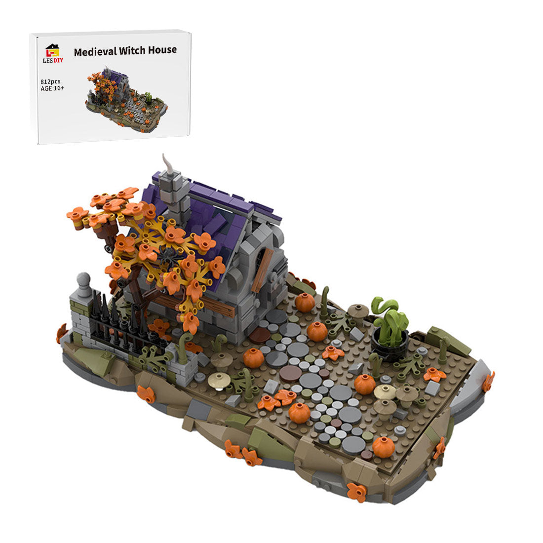 MOC-118096 Medieval Witch House