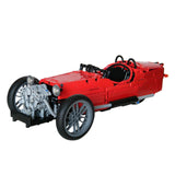 MOC-0035 Morgan Three Wheeler 1:10 Scale Vintage Sports Car Building Blocks