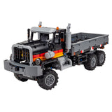 MOC-219862 6x6 Off-Road Retro Truck 1:20 Scale Building Blocks