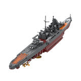 1:200 Scale IJN Chokai Takao-Class Heavy Cruiser Building Blocks
