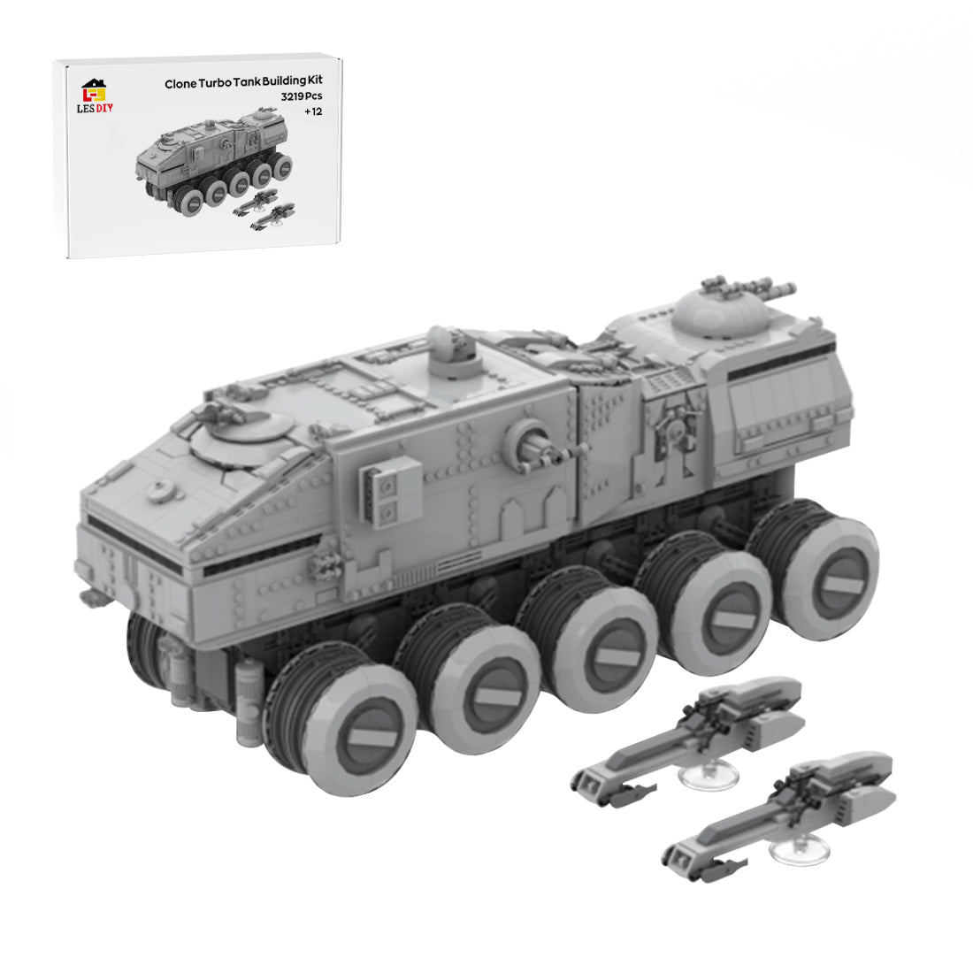 Clone Turbo Tank Building Blocks