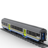 Italy MDVC Carriage DPR Train Building Blocks