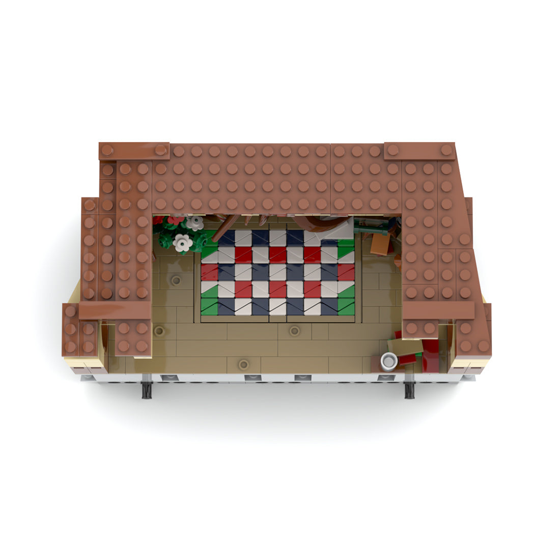 Medieval Cavern Dwelling M3 Modular Entrance Hall Building Blocks