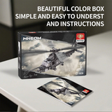 MH60M Black Hawk Military Copter Building Blocks