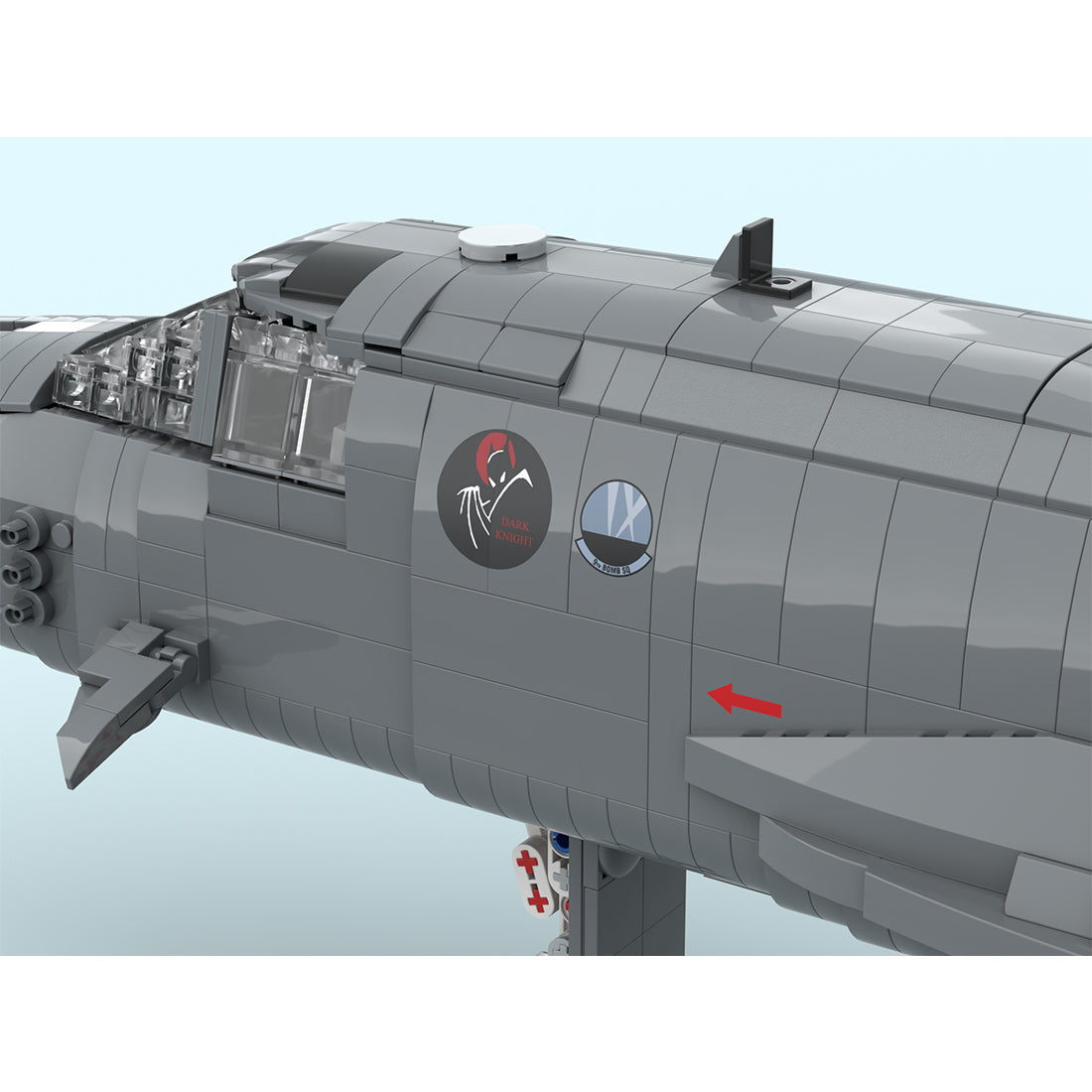 MOC-163732 Rockwell B-1 Lancer Building Blocks