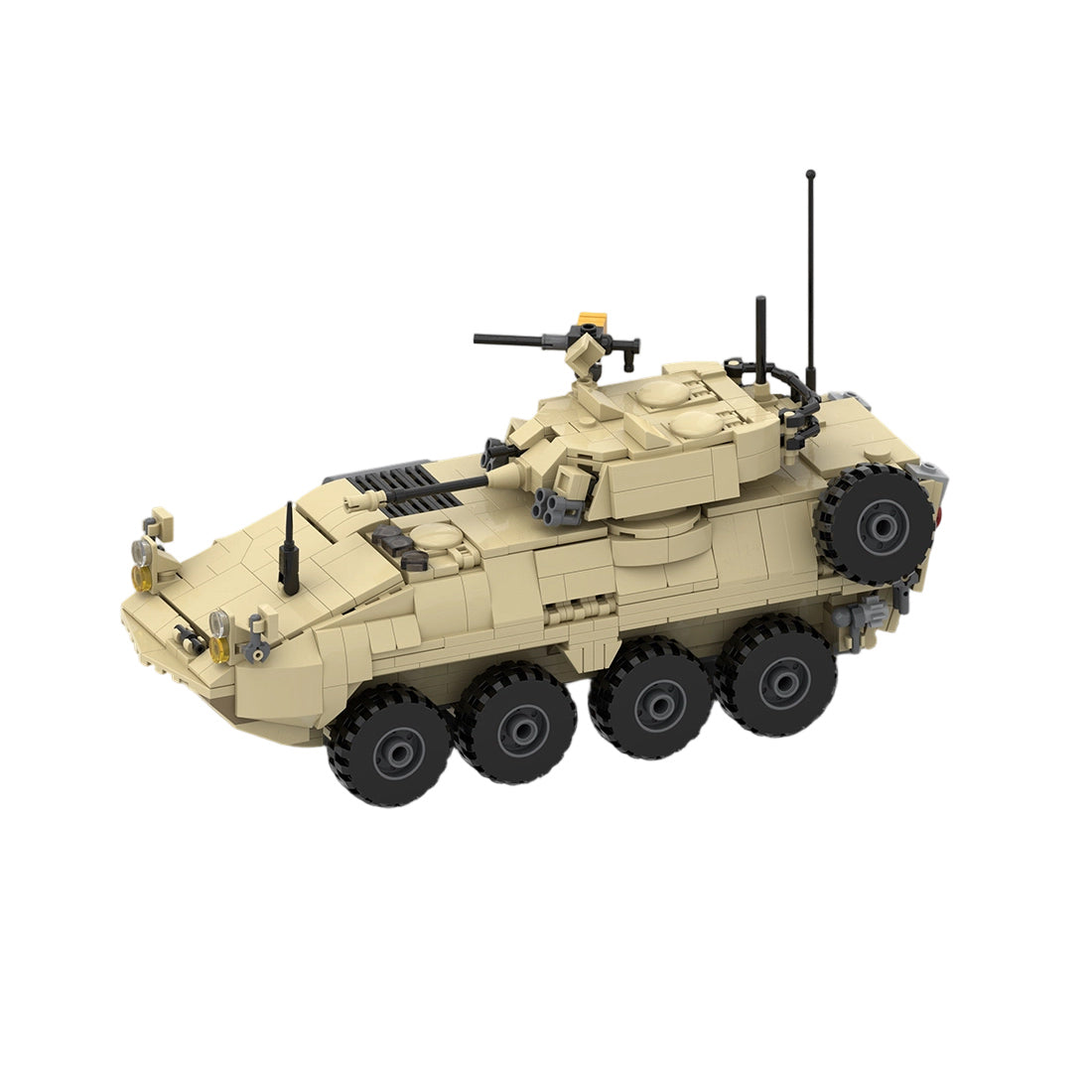 MOC-259577 8x8 Light Armoured Vehicle - 1:35 Scale Building Blocks