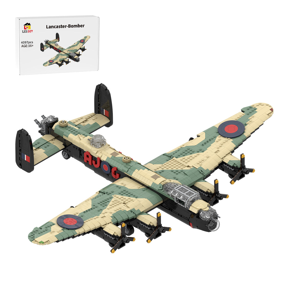 MOC-235567 Avro Lancaster Building Blocks