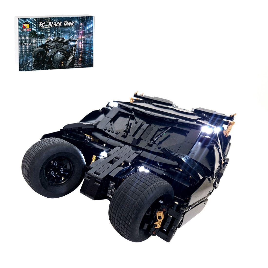RC Batman Dark Knight Tumbler Building Blocks