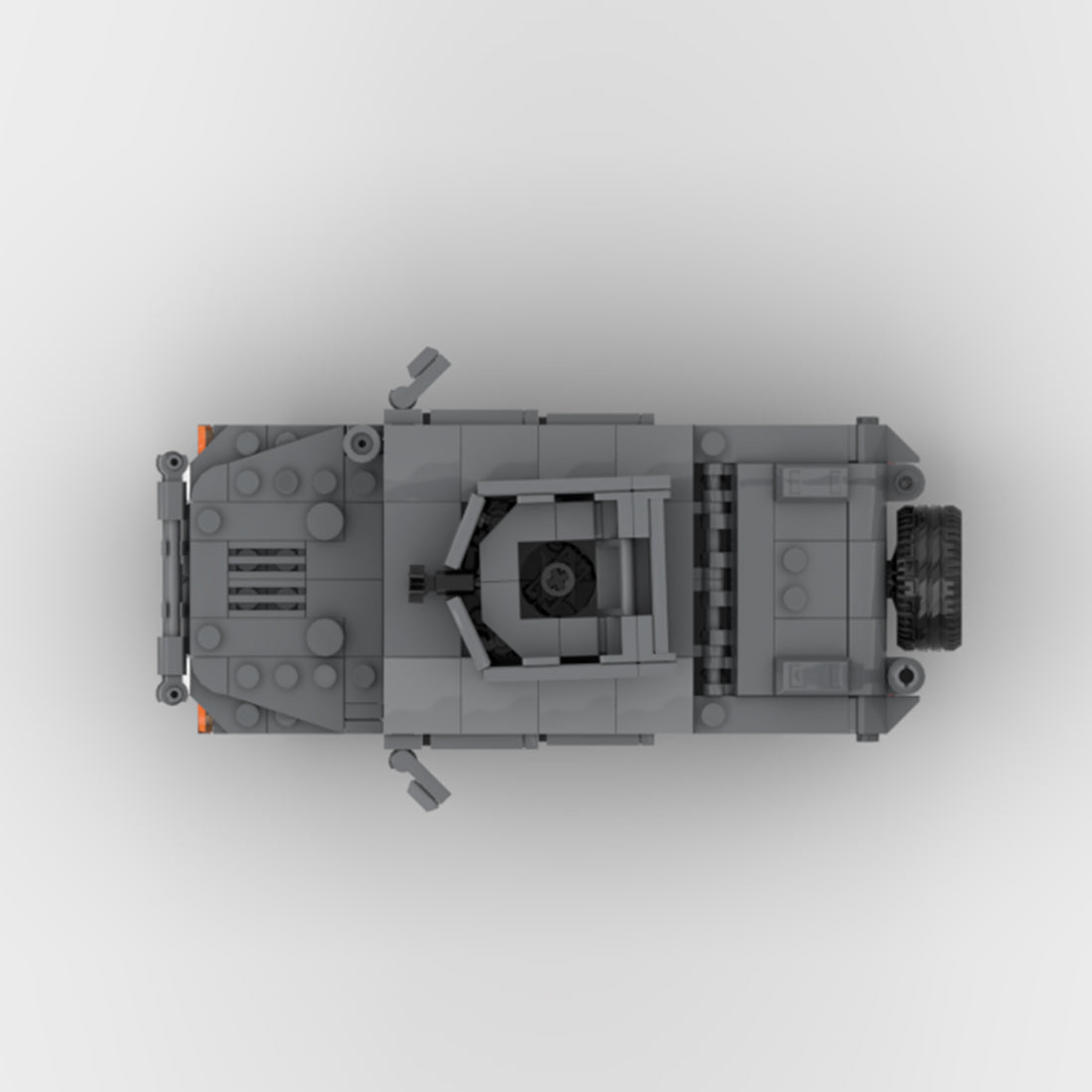 Urban HUMVEE 1 Modern Military Vehicle Building Blocks