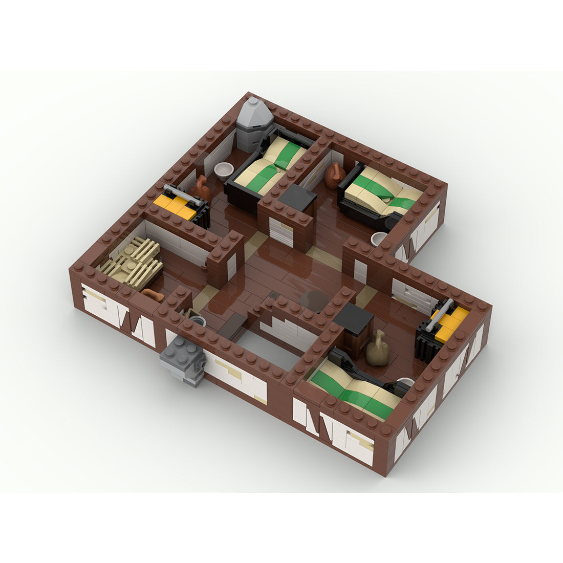 Medieval Taylorsgreen Village Tavern Inn Assembly Toy Building Blocks