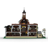 MOC-273998 Abandoned Medieval Manor Modular Building Blocks (Weathered Edition)
