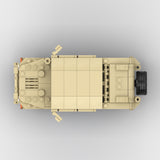 Desert HUMVEE 5 Modern Military Vehicle Building Blocks