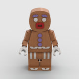 Christmas Gingerbread Man Building Blocks