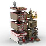 MOC-255310 Post Office & Construction Site Modular Building Blocks