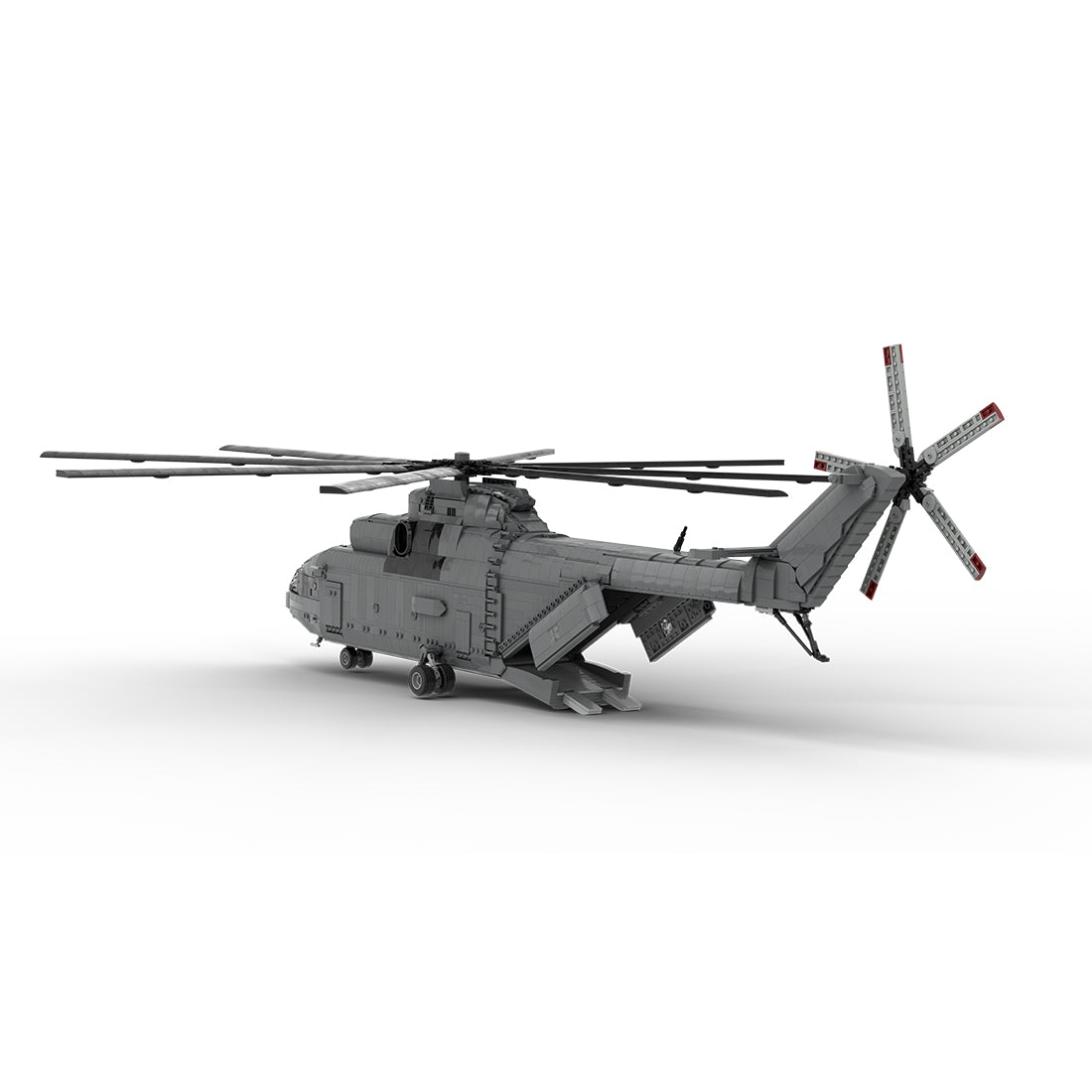 MOC-259238 Soviet Mi-26 Heavy Transport Helicopter - 1:35 Scale Building Blocks