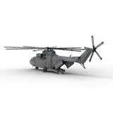 MOC-259238 Soviet Mi-26 Heavy Transport Helicopter - 1:35 Scale Building Blocks