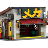 MOC-265598 Japan Backstreet Garage Building Blocks